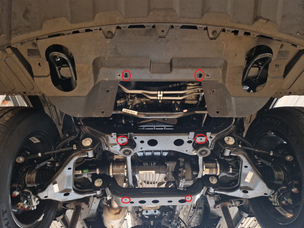 Protector inferior de acero Motor+ | Jac T8 (2018-2026) - 4