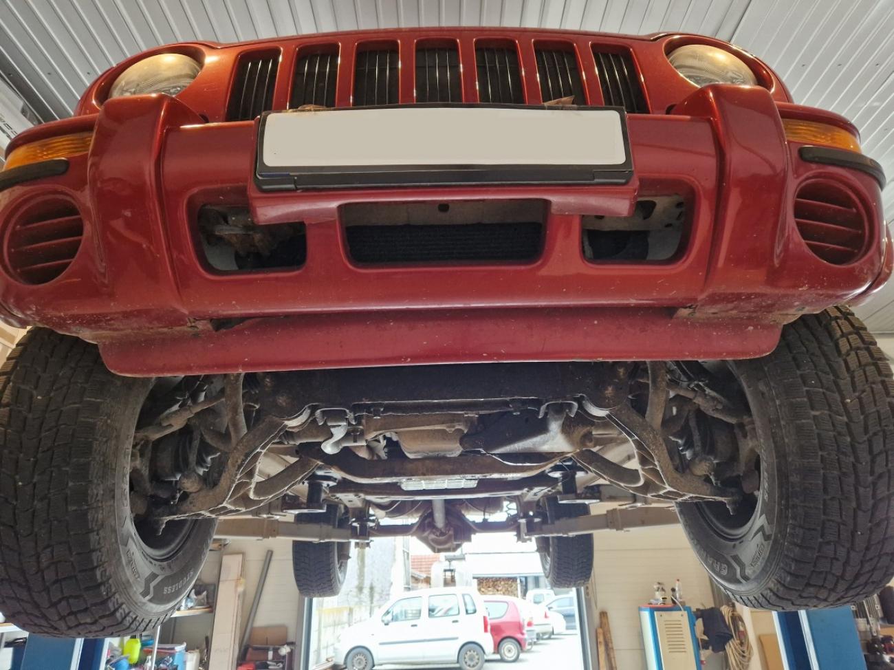 Hasplåt Stål Motor+ | Jeep Cherokee - KJ (2001-2008) - 8