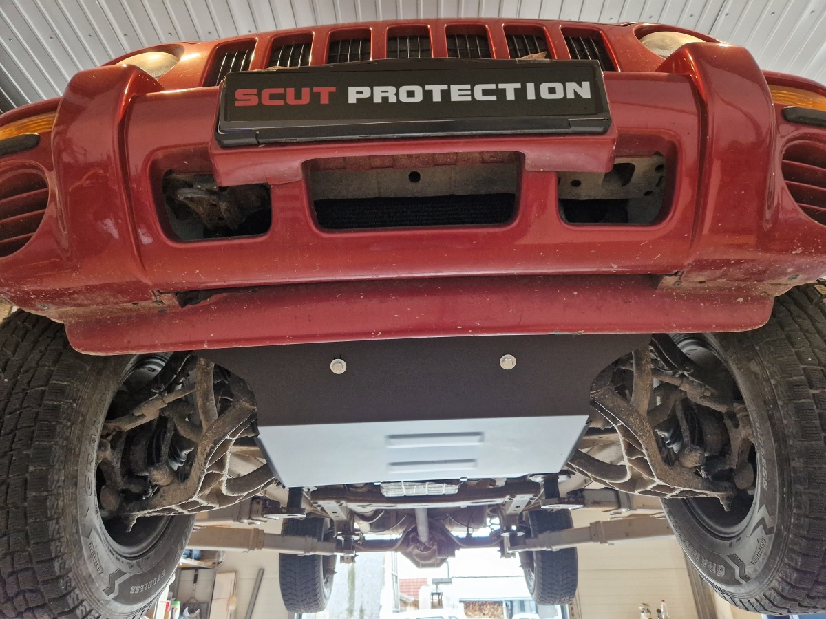 Protezione inferiore in acciaio Motore+ | Jeep Cherokee - KJ (2001-2008) - 10