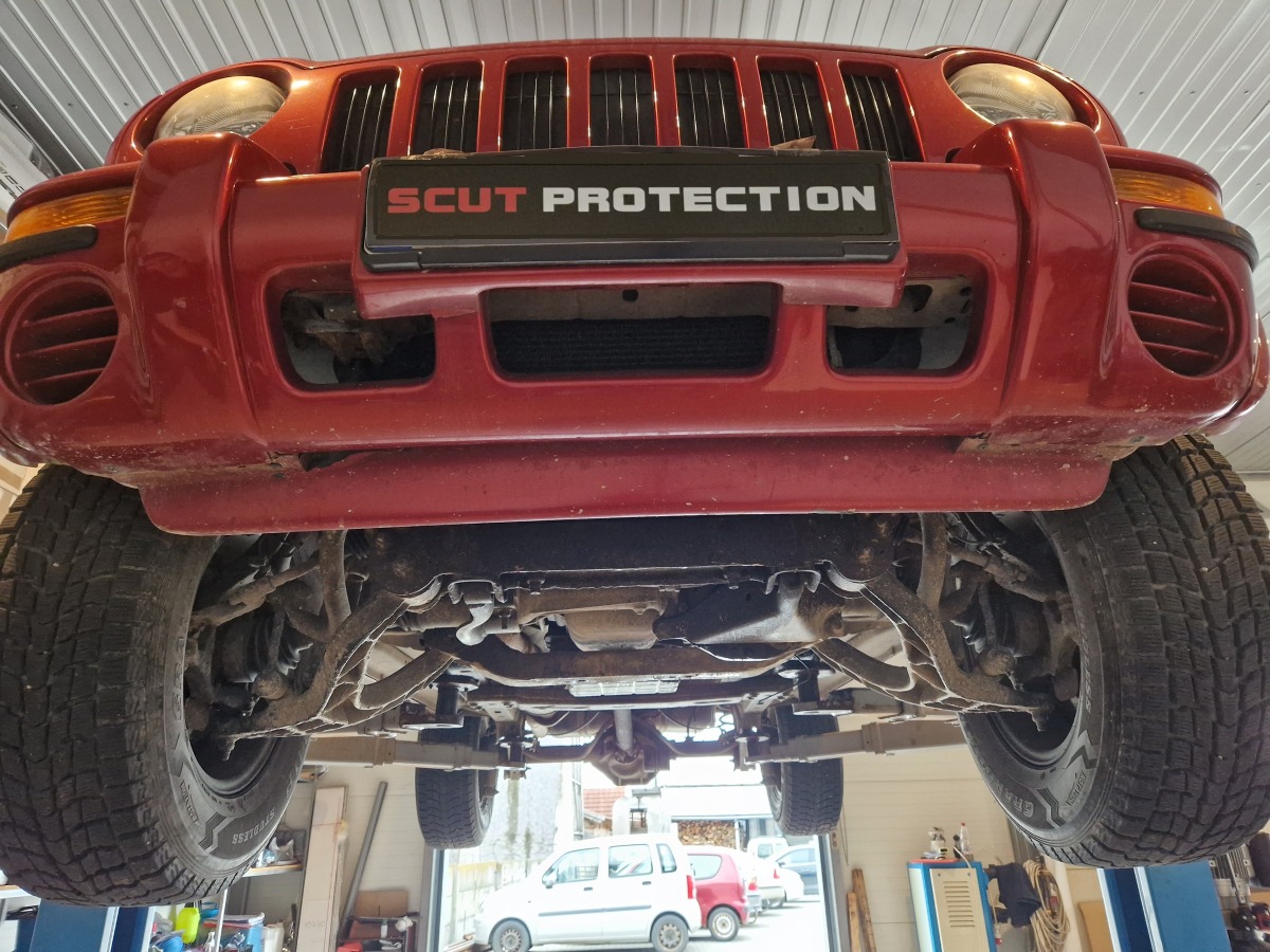 Protezione inferiore in acciaio Motore+ | Jeep Cherokee - KJ (2001-2008) - 9