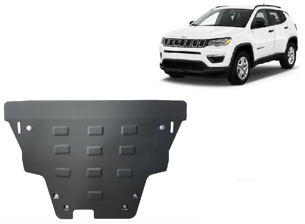 Pohjapanssari Teräs Moottori+ | Jeep Compass (2017-2026) - 2