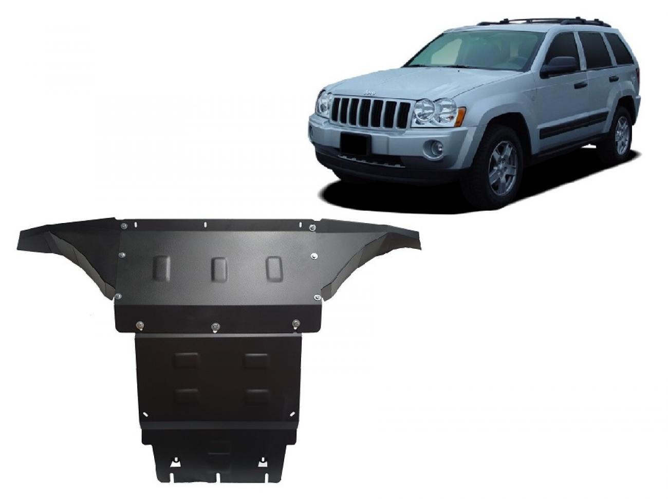 Pohjapanssari Teräs Moottori+ | Jeep Grand Cherokee (2005-2010) - 2