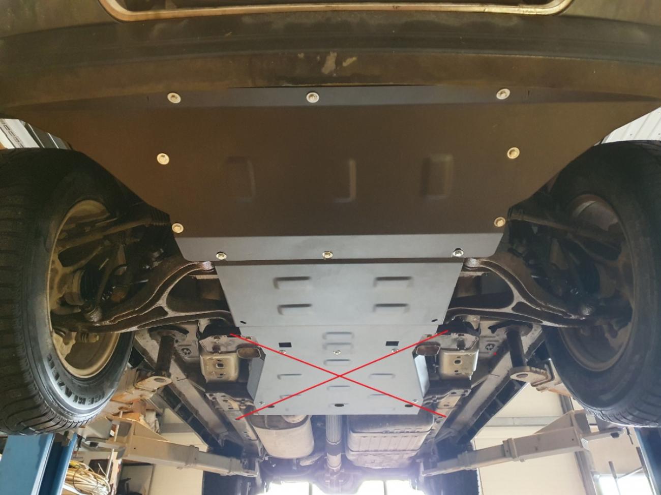 Pohjapanssari Teräs Moottori+ | Jeep Grand Cherokee (2005-2010) - 9