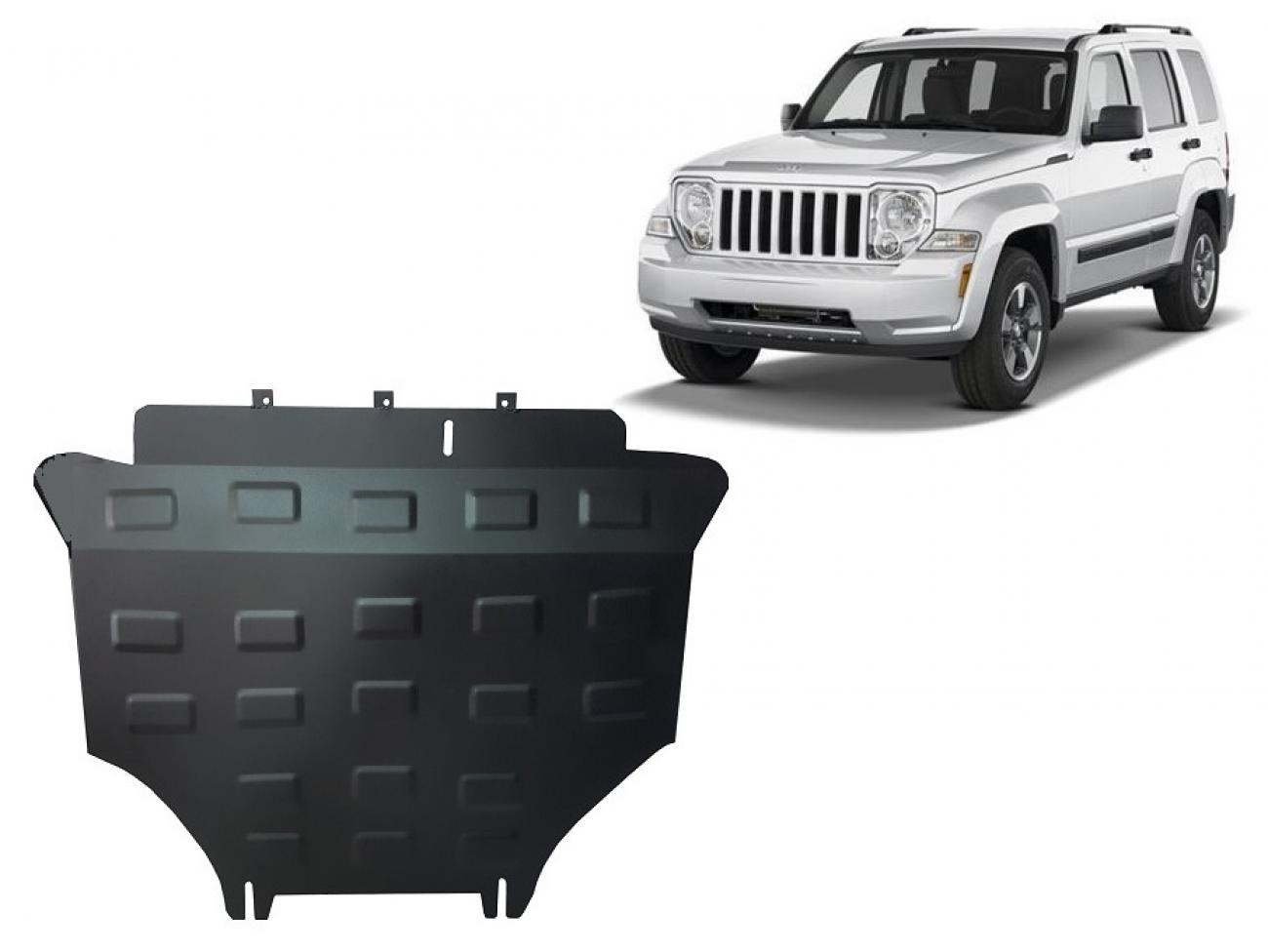 Skid plate Steel Motor+ | Jeep Liberty (2007-2017) - 2