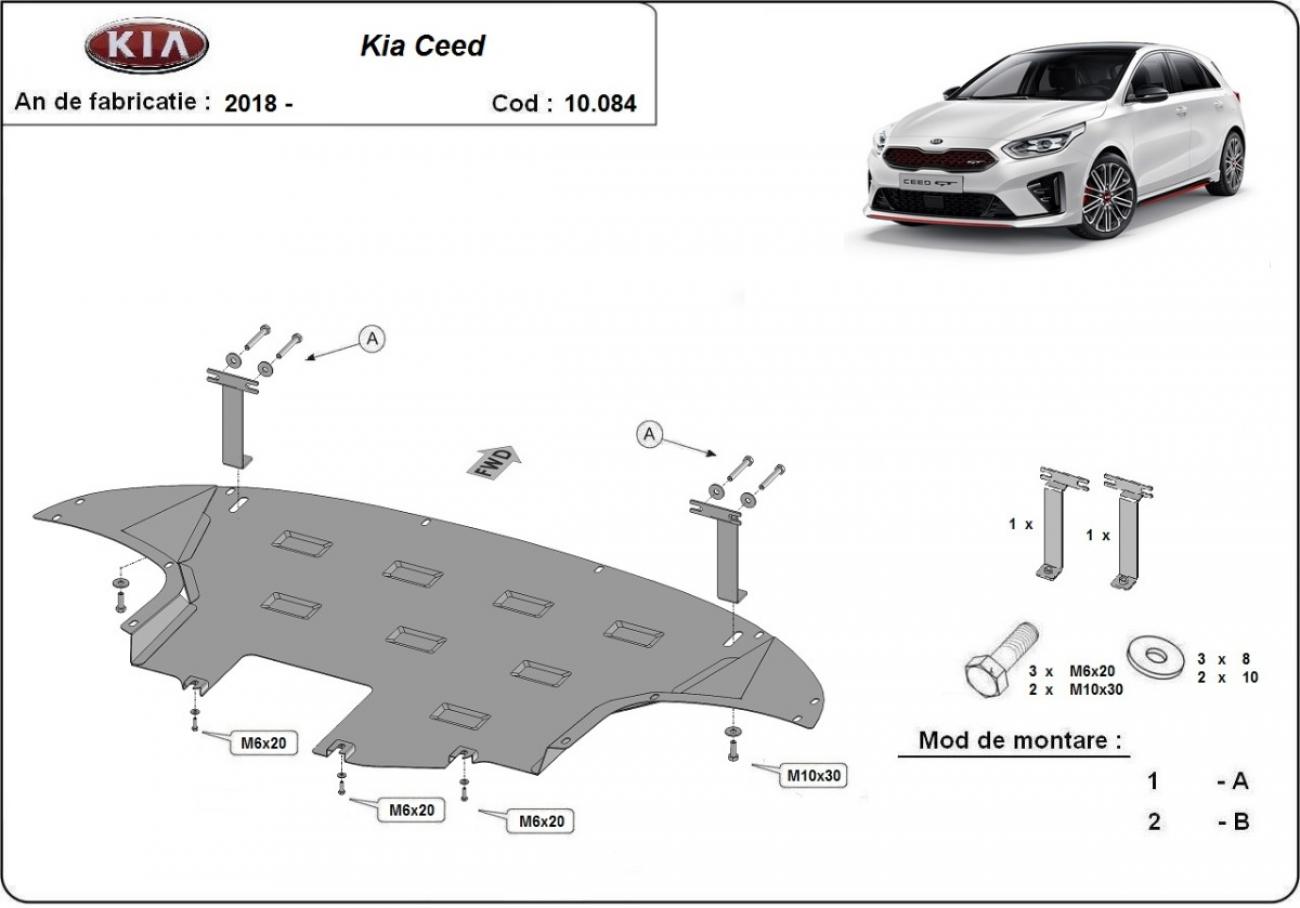 Skid plate Steel Engine+ | Kia Ceed (2018-2026) - 3