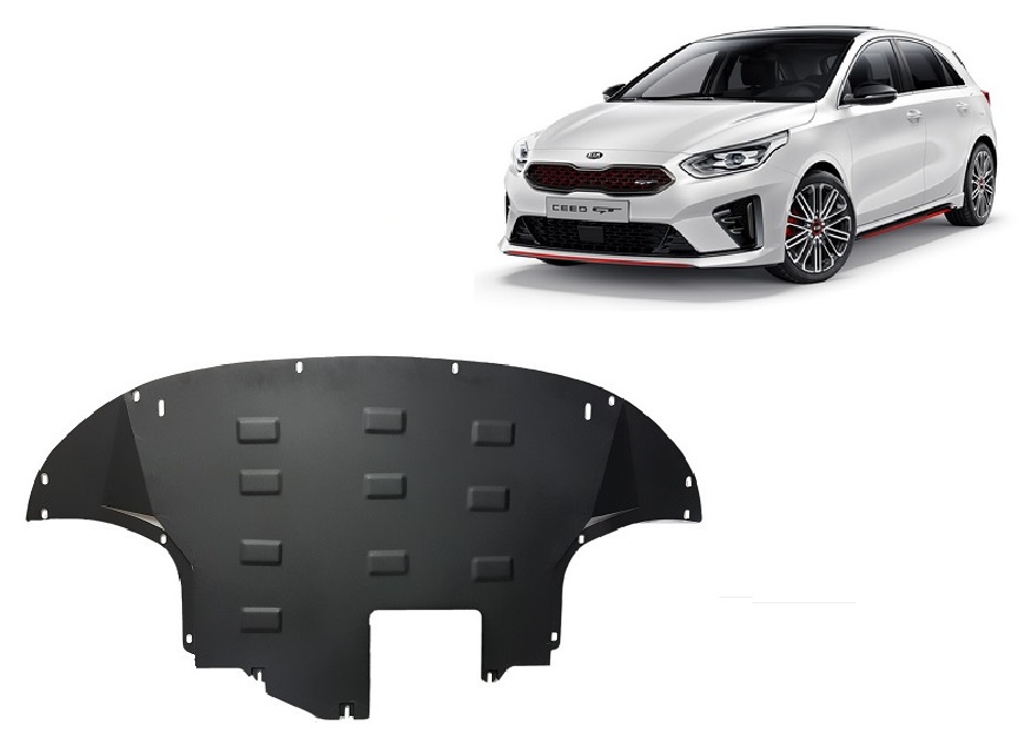 Protezione inferiore in acciaio Motore+ | Kia Ceed (2018-2026) - 2