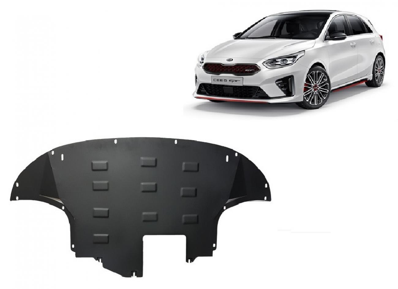 Skid plate Steel Engine+ | Kia Ceed (2018-2026) - 2