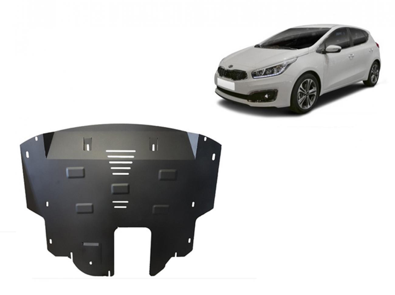 Pohjapanssari Teräs Moottori+ | Kia Ceed (2015-2017) - 2