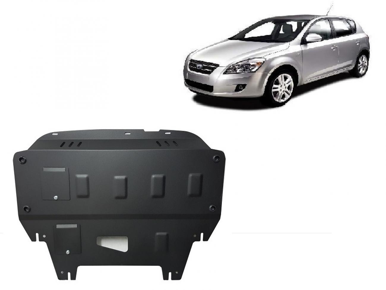 Bundplade Stål Motor+ | Kia Ceed (2007-2011) - 2