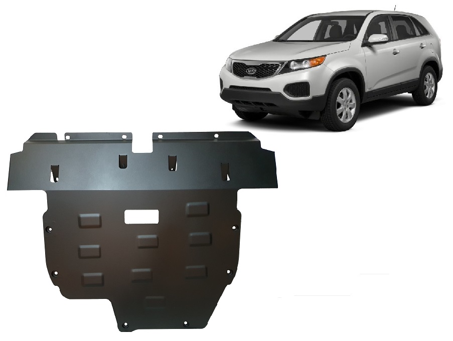 Protection inférieure en acier Moteur+ | Kia Sorento XM (Pre-facelift) (2010-2012) - 2