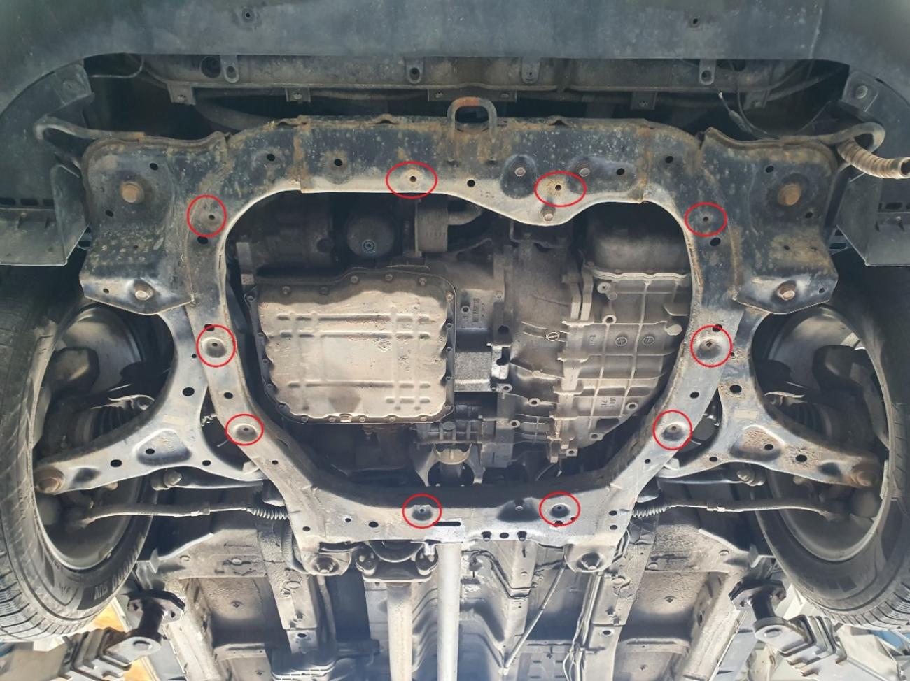 Hasplåt Stål Motor+ | Kia Sorento XM (Pre-facelift) (2010-2012) - 4