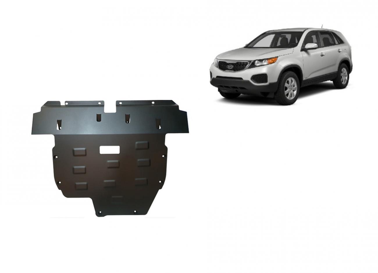 Hasplåt Stål Motor+ | Kia Sorento XM (Pre-facelift) (2010-2012) - 2