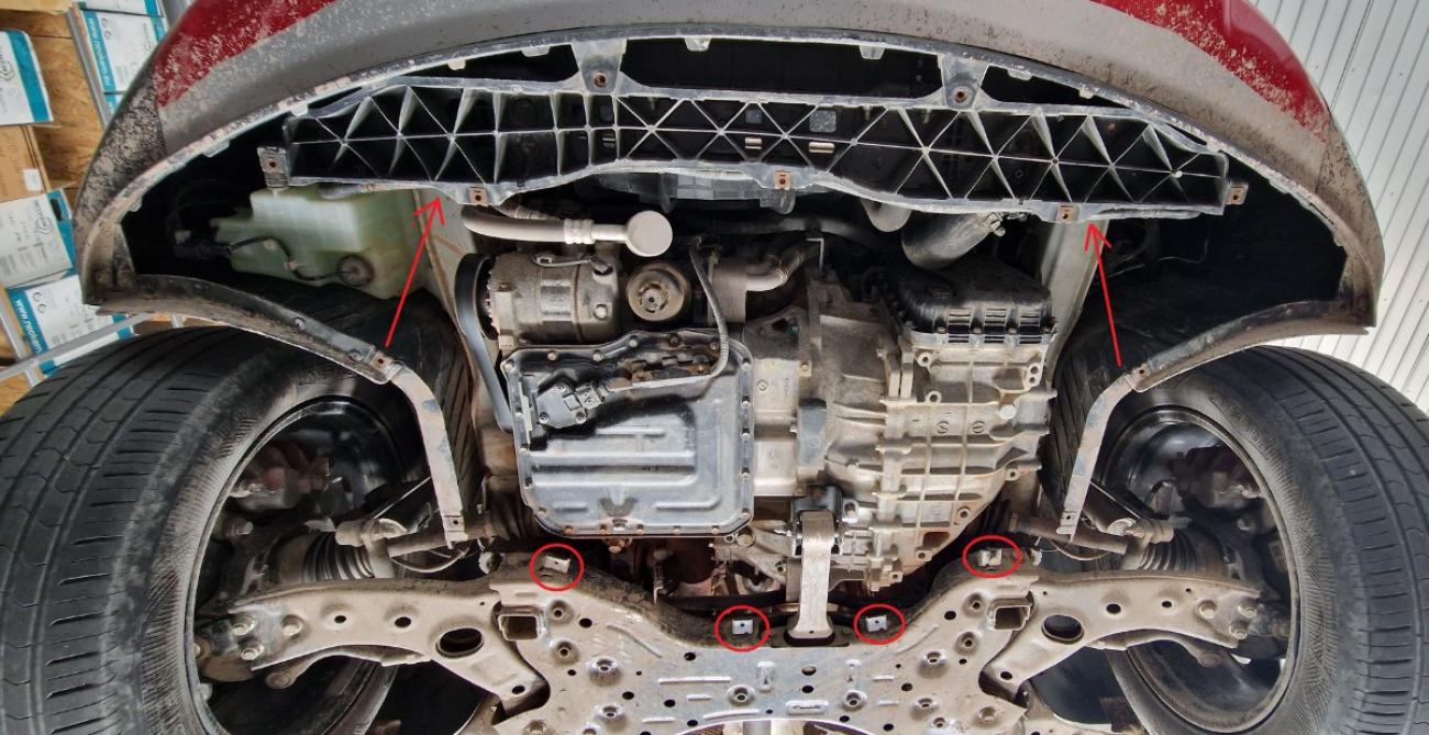 Skid plate Steel Engine+ | Kia Sorento UM (2014-2020) - 4