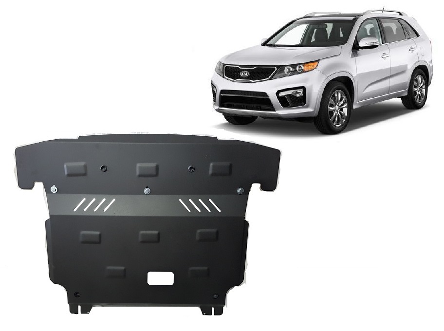 Proteção inferior em aço Motor+ | Kia Sorento XM (2012-2014) - 2