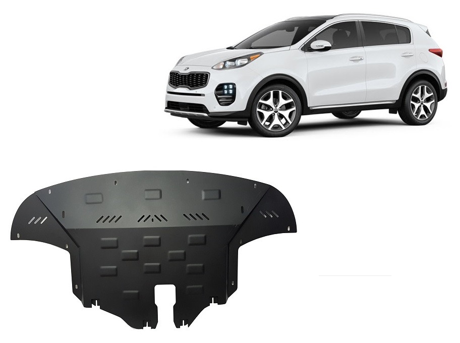 Protector inferior de acero Motor+ | Kia Sportage (2015-2019) - 2
