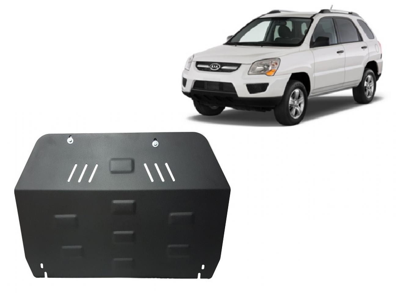 Skid plate Steel Engine+ | Kia Sportage (2004-2010) - 2