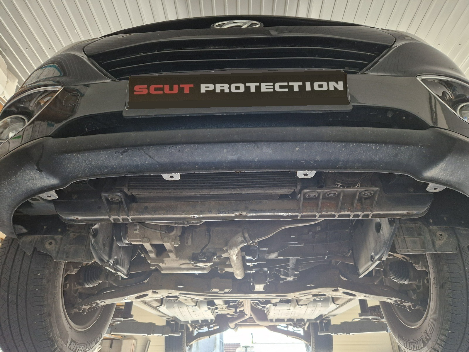 Protector inferior de acero para motor | Kia Sportage (2010-2015) - 8