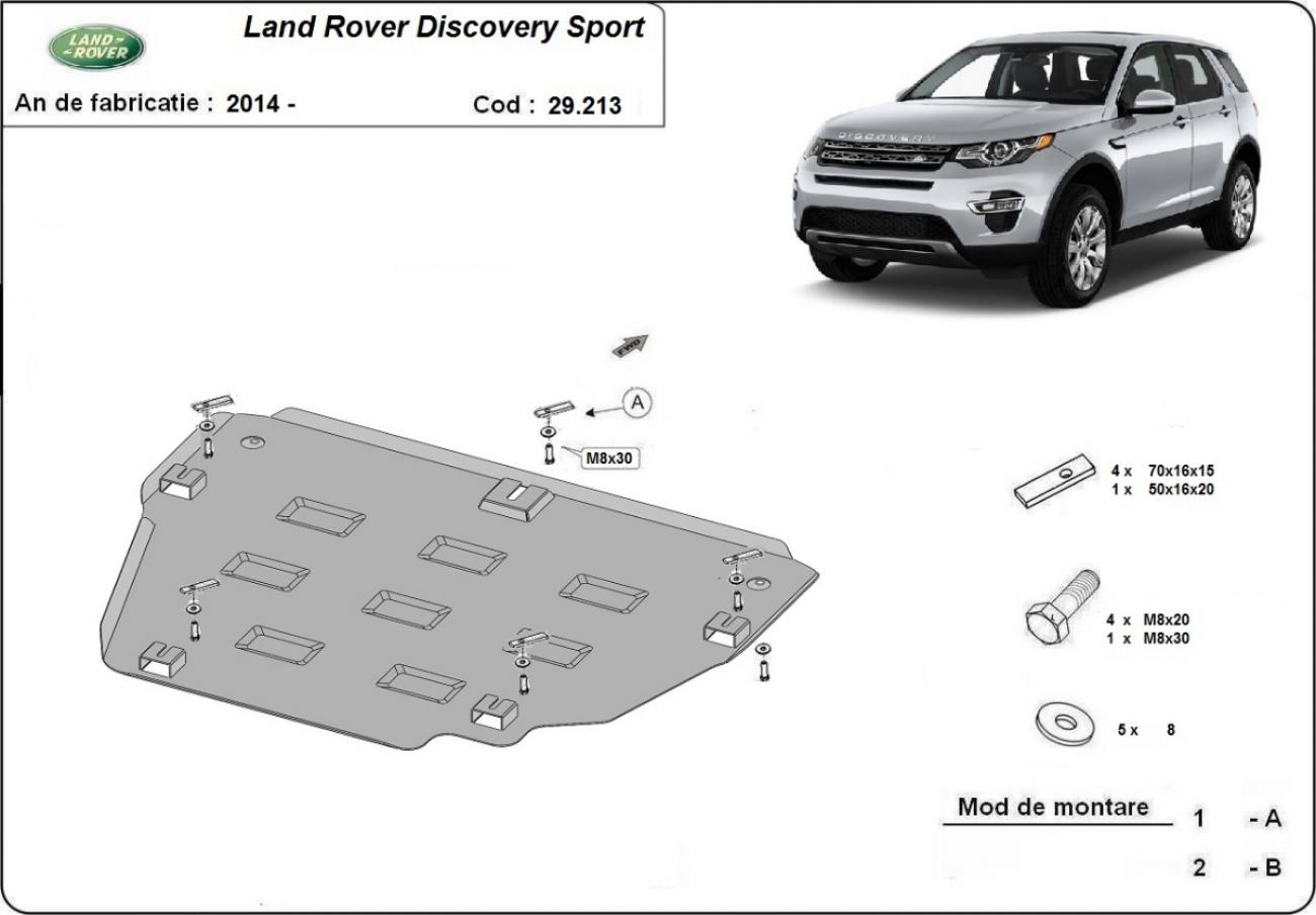Skid plate Steel Engine+ | Land Rover Discovery Sport (2014-2019) - 3