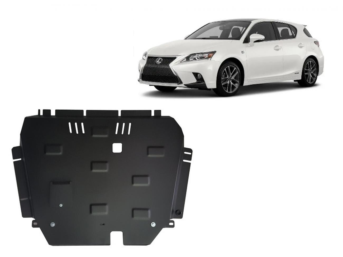 Bundplade Stål Motor+ | Lexus CT200H (2011-2022) - 2