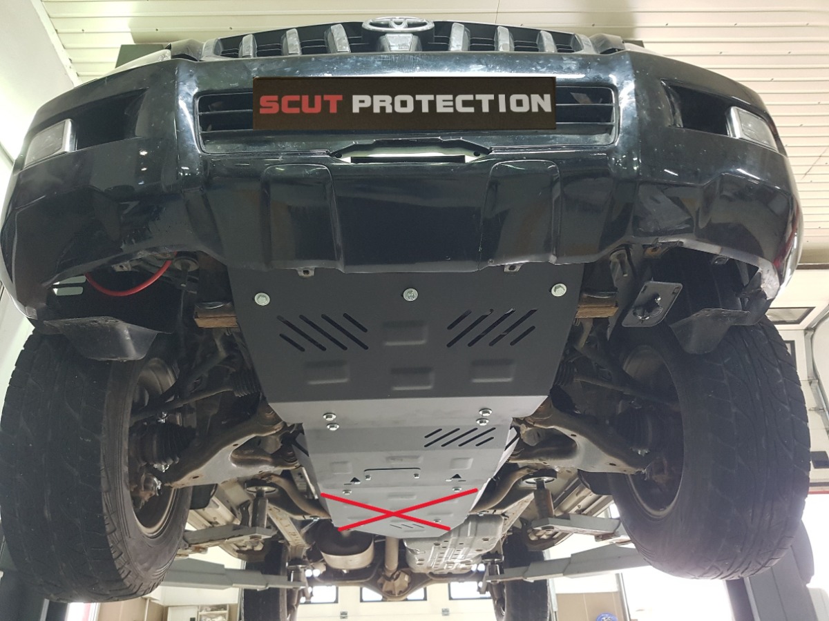 Protection inférieure en acier Moteur+ | Lexus GX (2002-2009) - 12