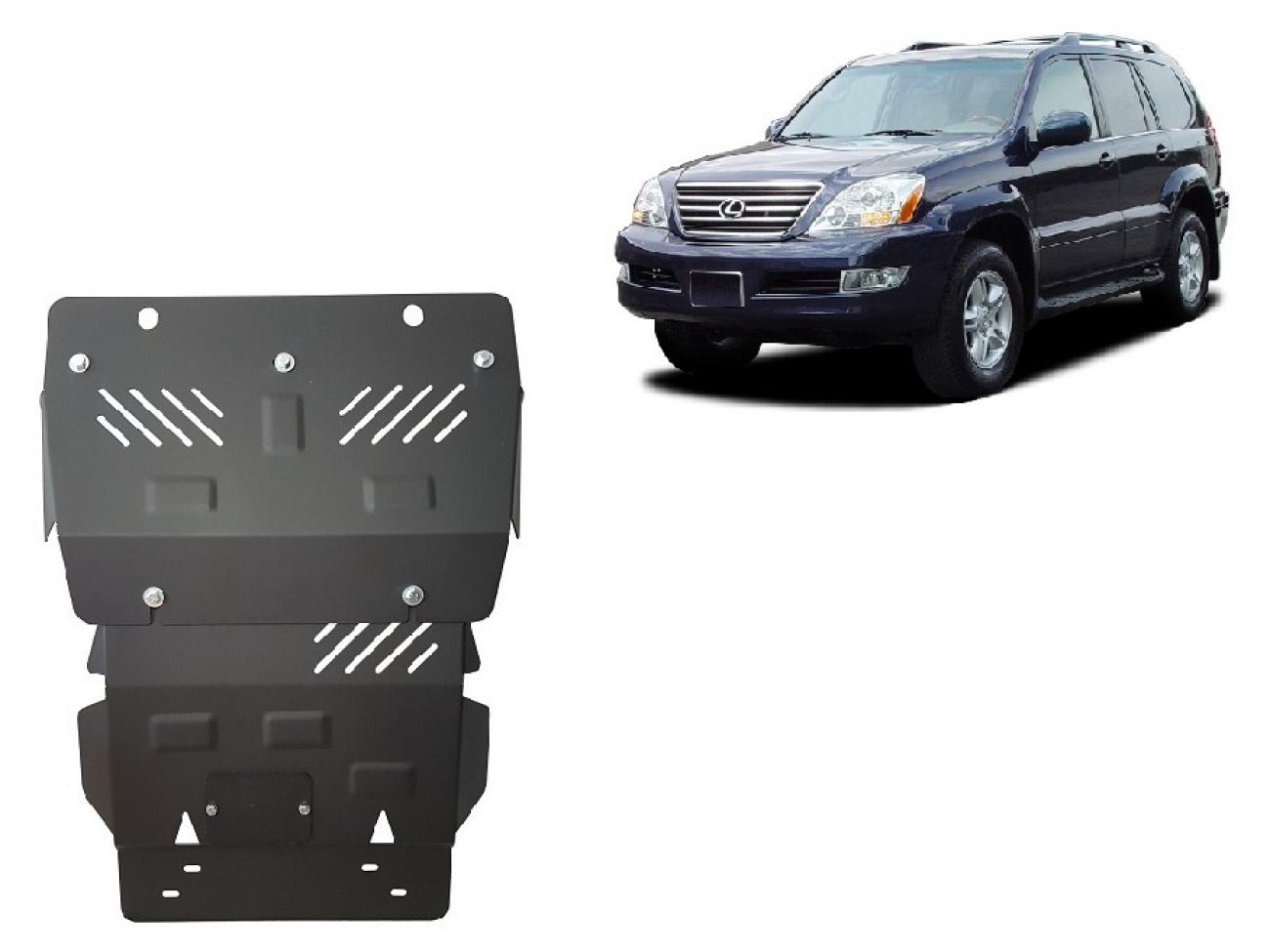 Skid plate Steel Engine+ | Lexus GX (2002-2009) - 2