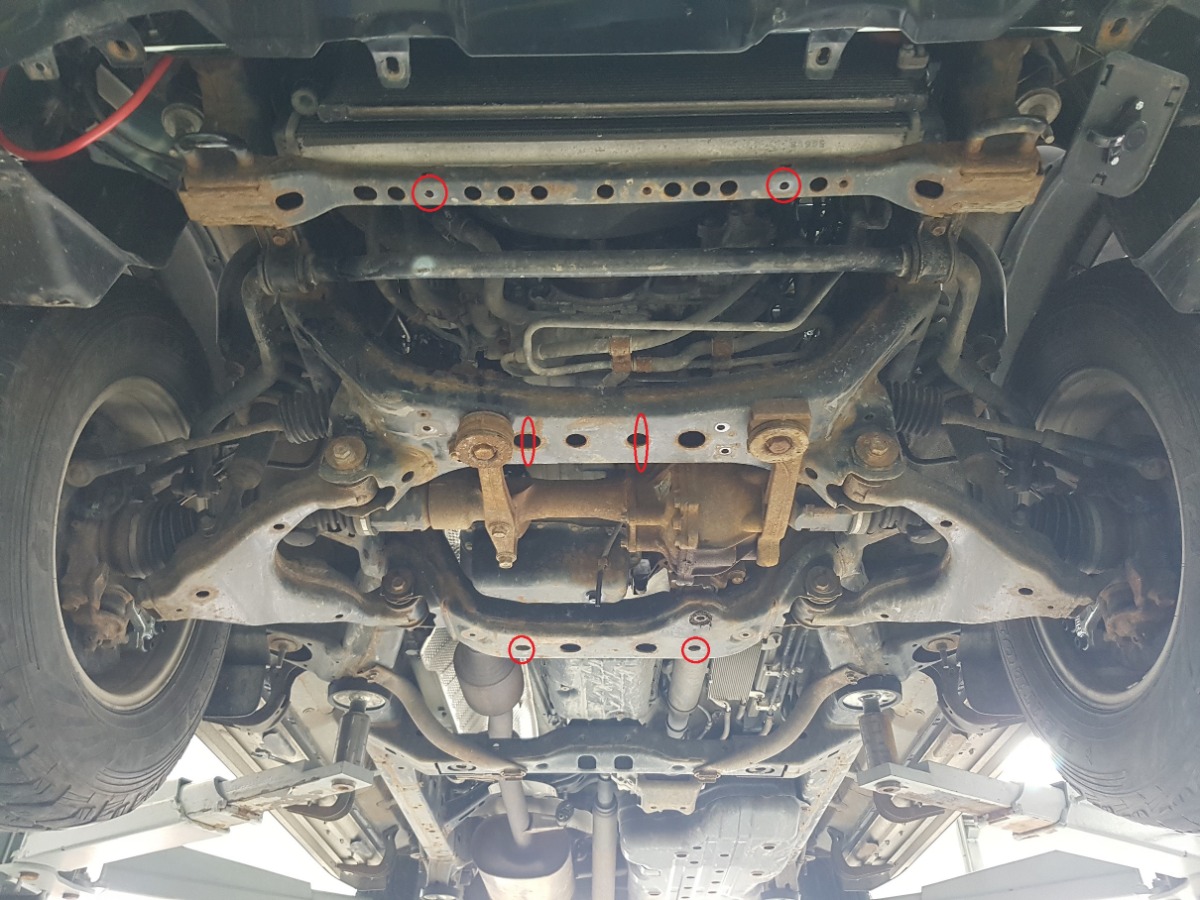 Protection inférieure en acier Moteur+ | Lexus GX (2002-2009) - 5