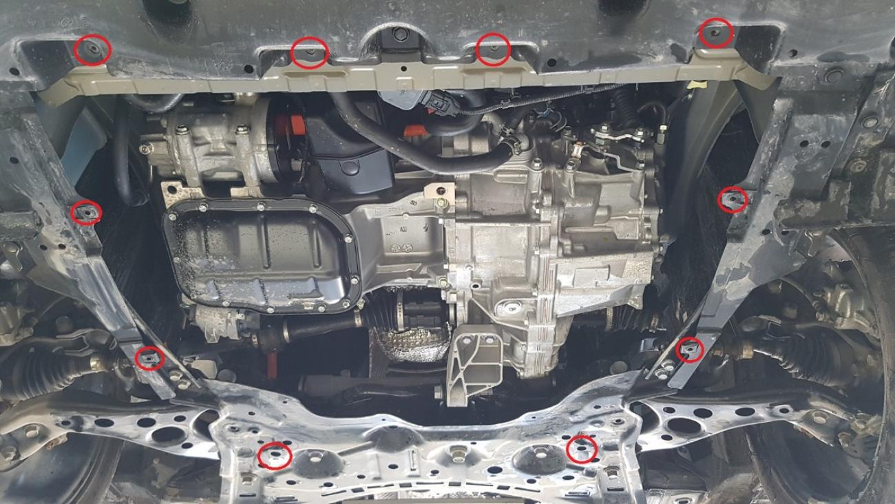 Hasplåt Stål Motor+ | Lexus UX (2019-2026) - 5