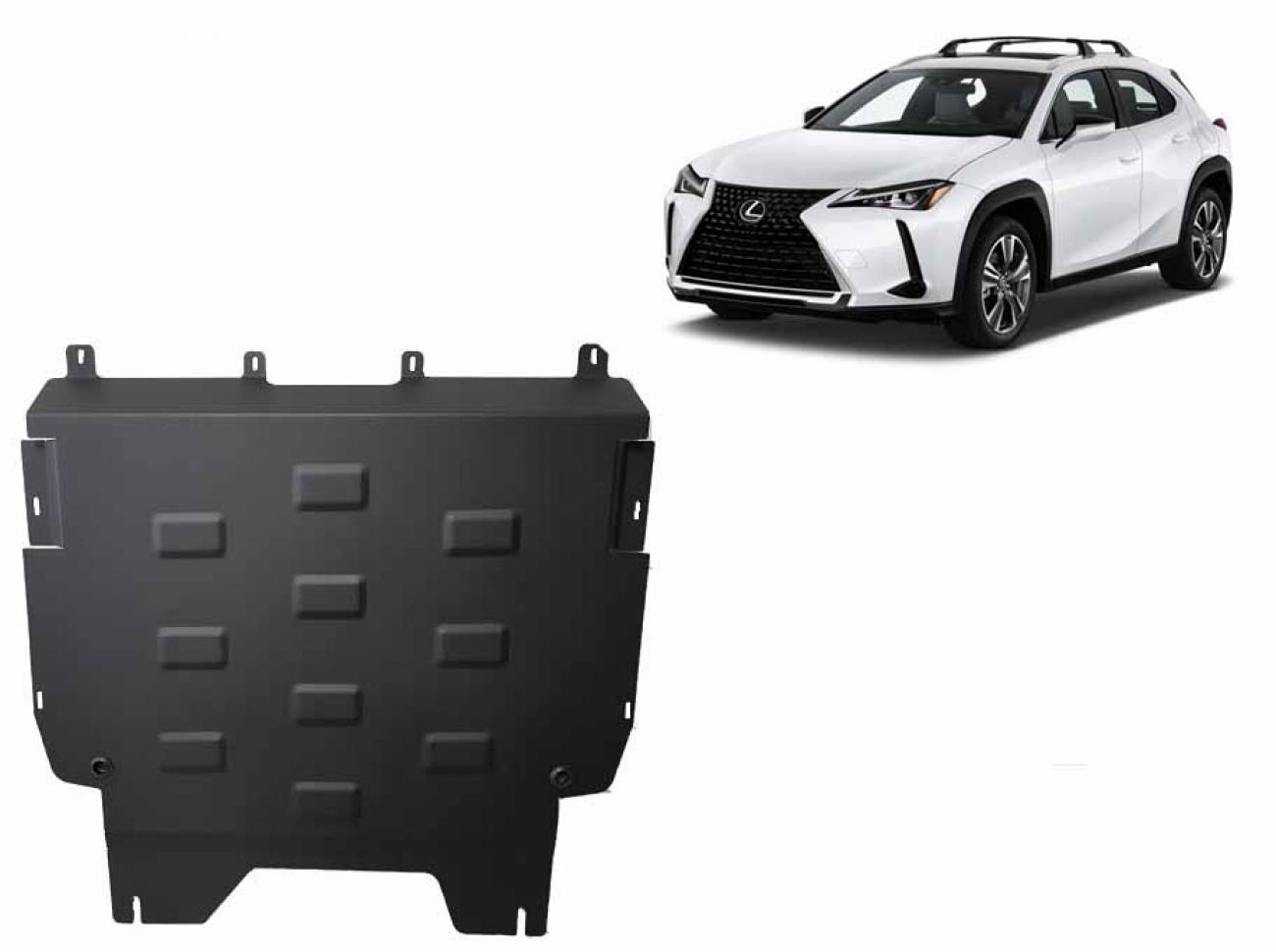 Hasplåt Stål Motor+ | Lexus UX (2019-2026) - 2