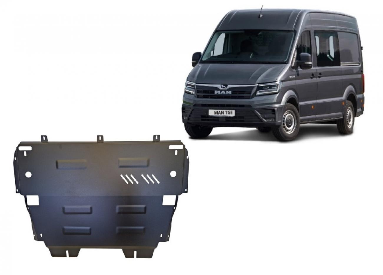 Bundplade Stål Motor+ | MAN Tge (2017-2026) - 2