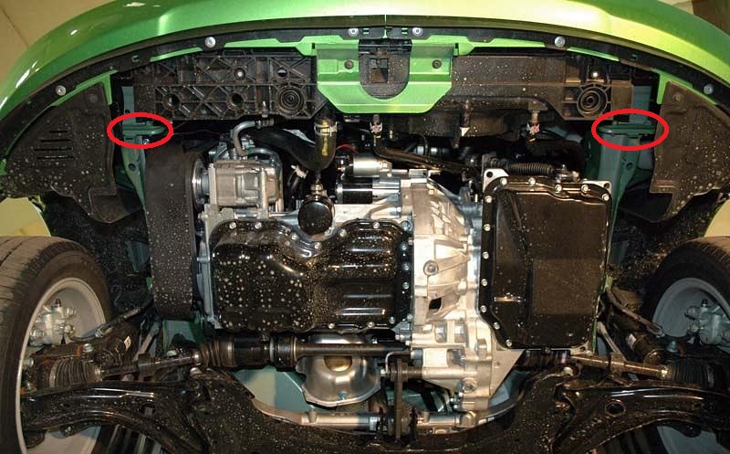 Stalen beschermplaat Motor+ | Mazda 2 (2008-2014) - 4