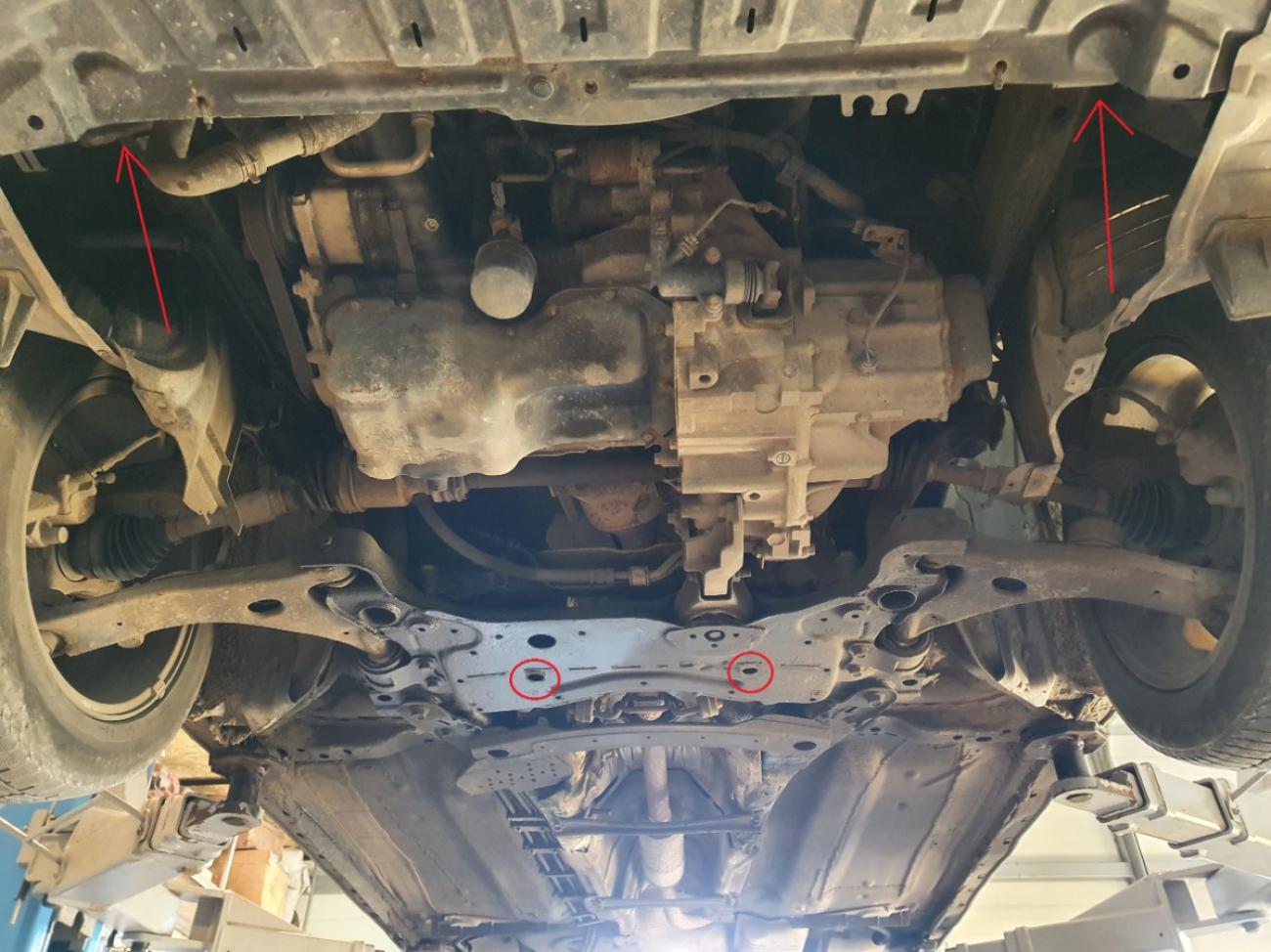 Hasplåt Stål Motor+ | Mazda 3 (2003-2009) - 6