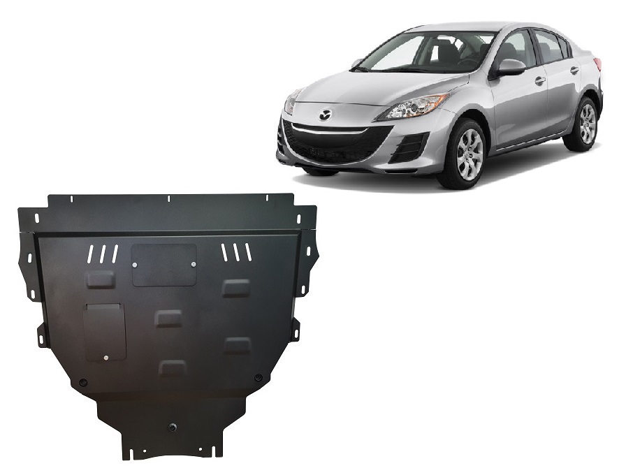 Protector inferior de acero Motor+ | Mazda 3 (2008-2014) - 2