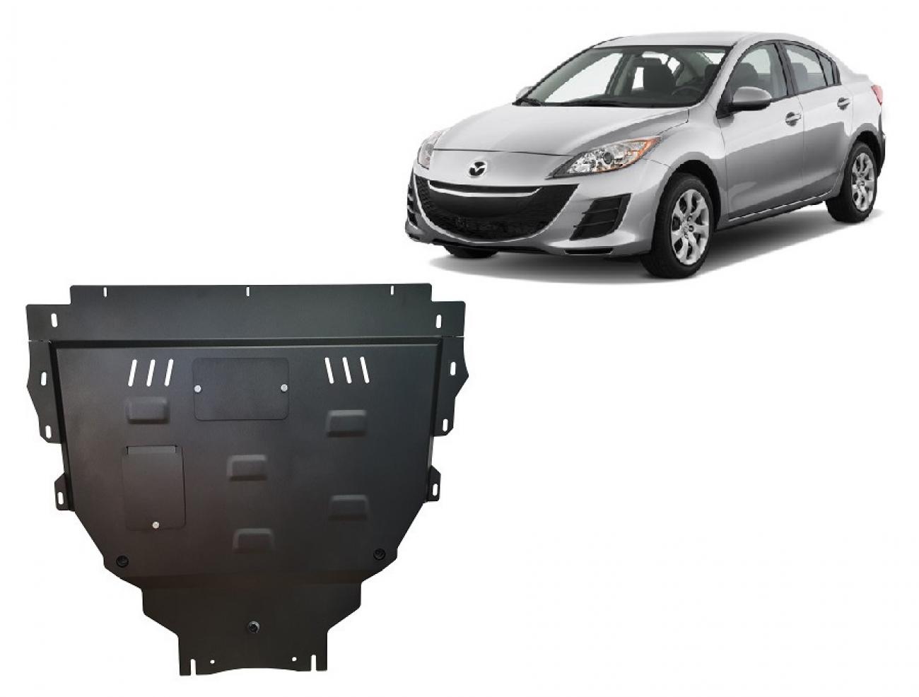 Pohjapanssari Teräs Moottori+ | Mazda 3 (2008-2014) - 2