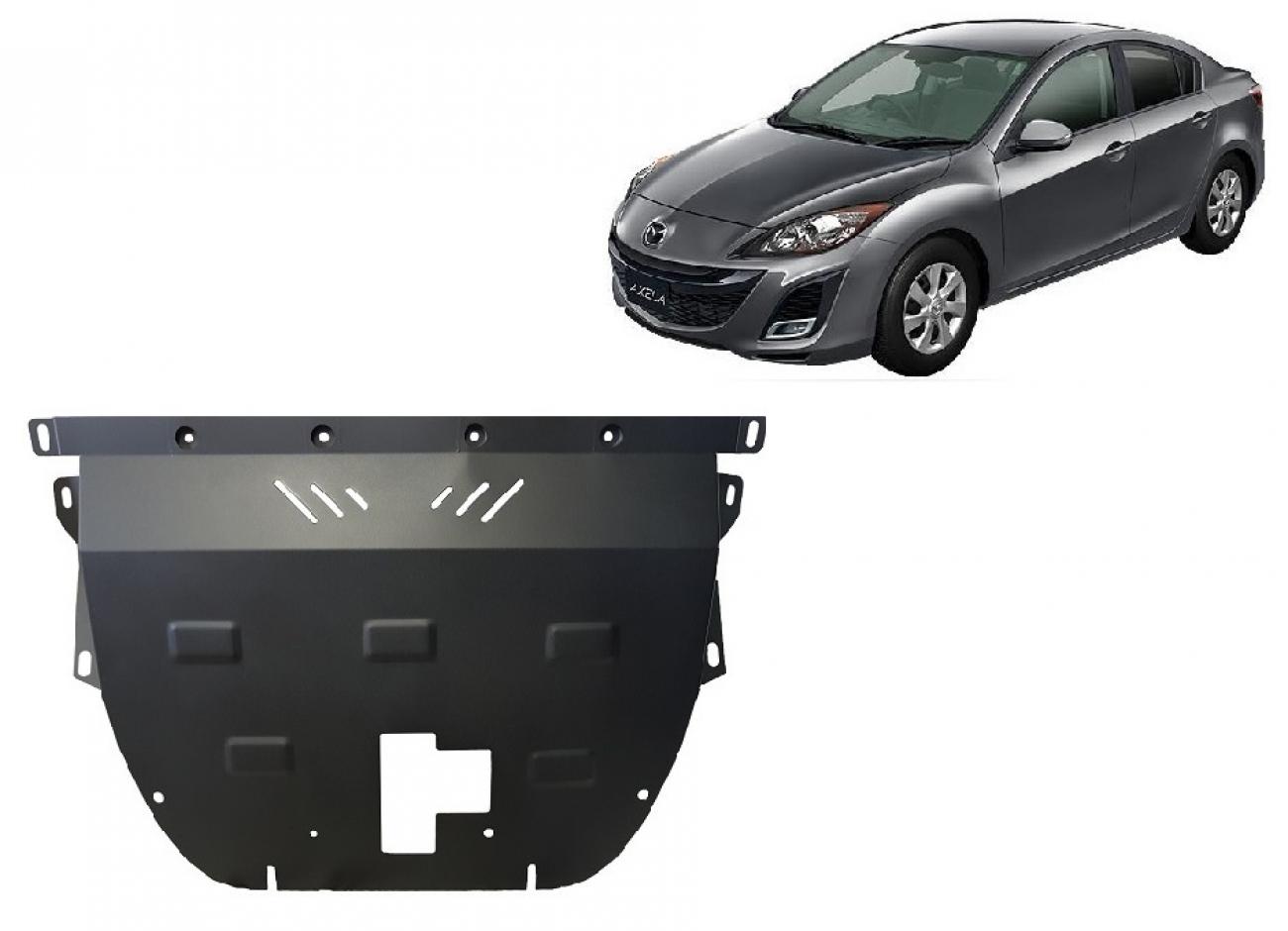 Hasplåt Stål Motor+ | Mazda Axela (2013-2026) - 2