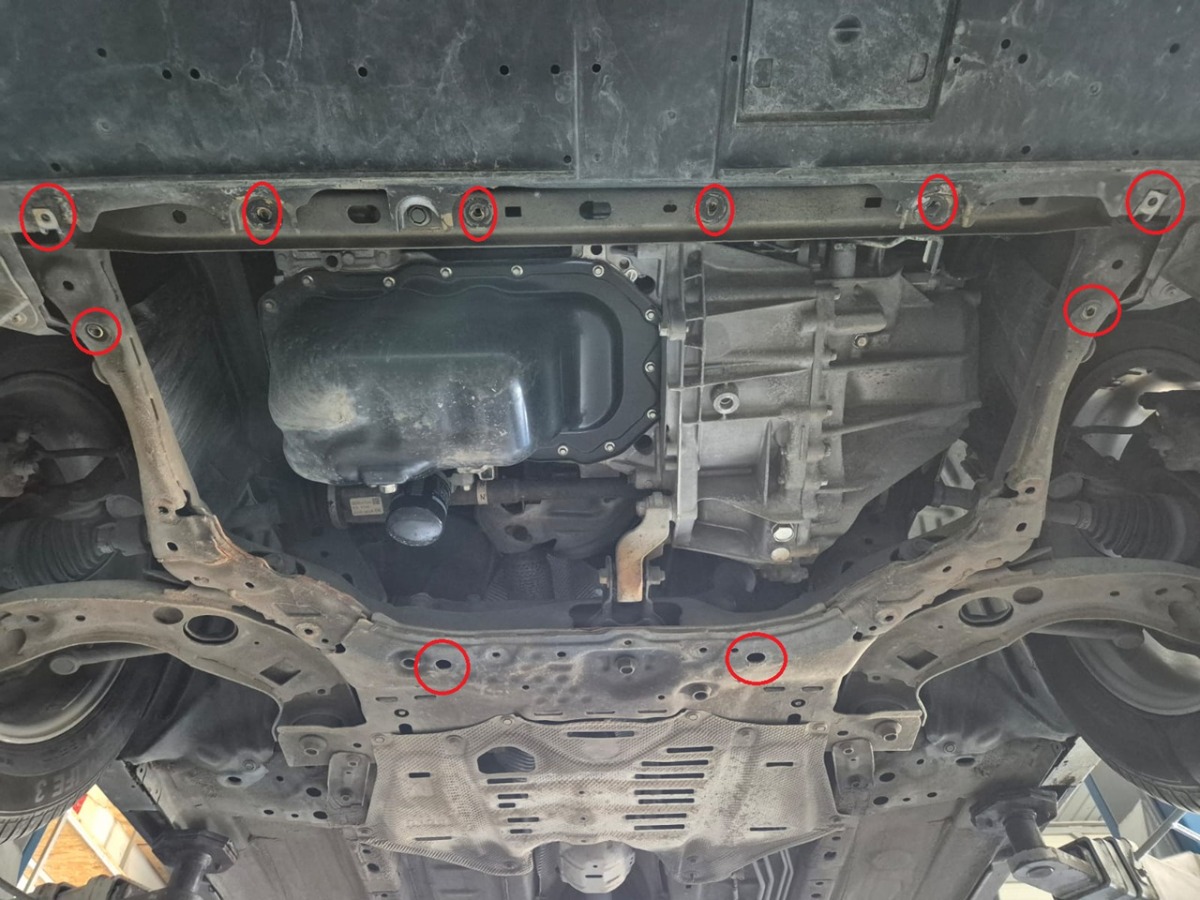 Stahl-Unterfahrschutz Motor+ | Mazda CX3 (2015-2026) - 4
