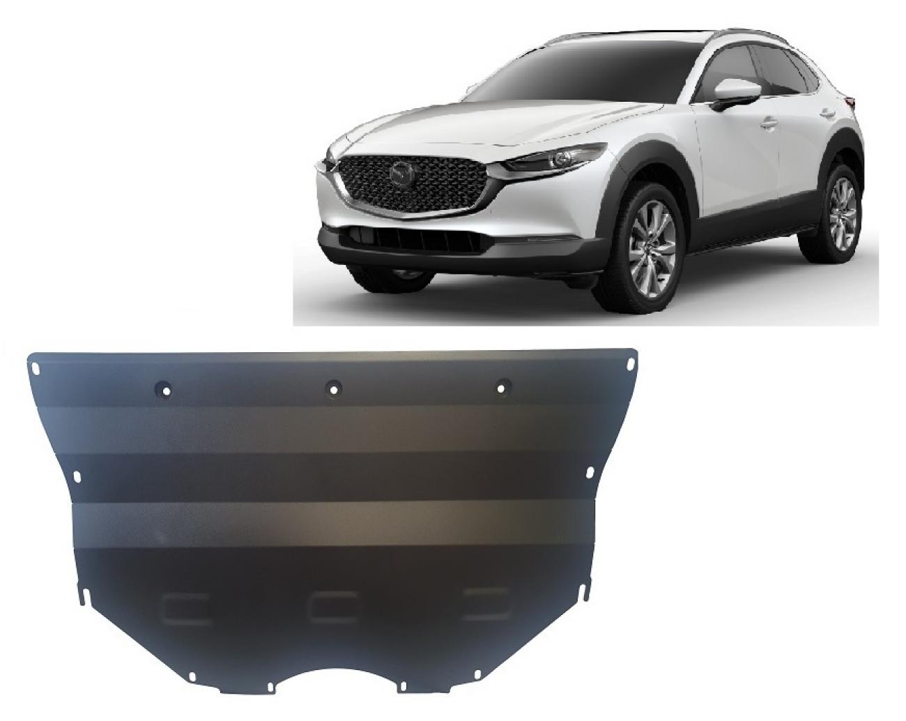 Pohjapanssari Teräs Engine+ | Mazda CX-30 (2019-2026) - 2