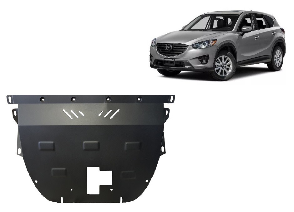 Proteção inferior em aço Motor+ | Mazda CX5 (2011-2026) - 2