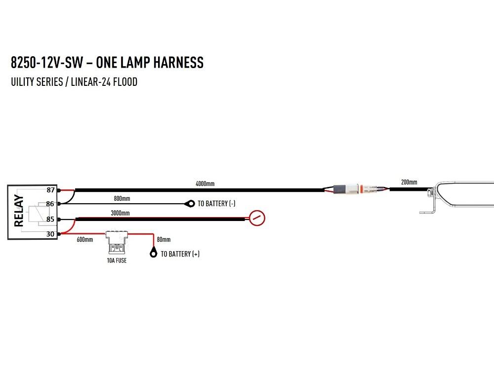 Lazer LED Work Light Bar Linear 24 Flood - 7