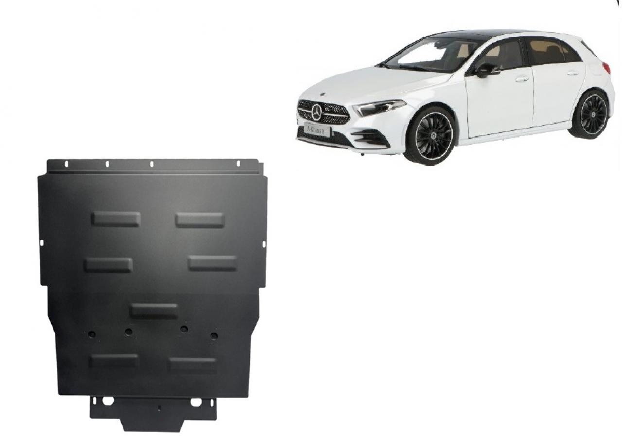 Hasplåt Stål Motor+ | Mercedes A-Class W177 (2018-2026) - 2
