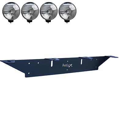 Brakett til 4 ekstralys (max 225mm)