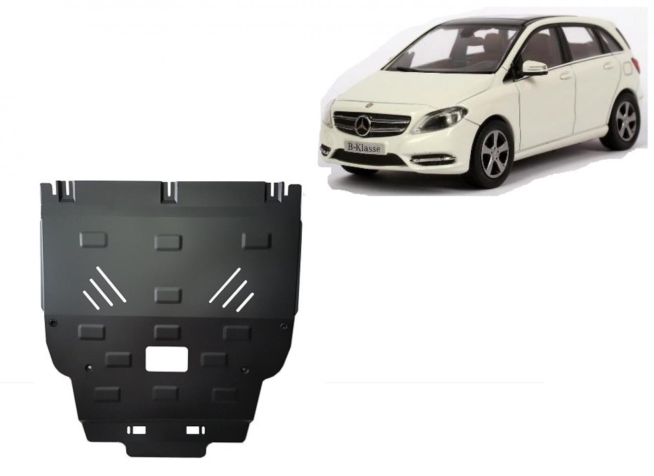 Bunnplate Stål Motor+ | Mercedes B-Class W246 (2011-2019) - 2