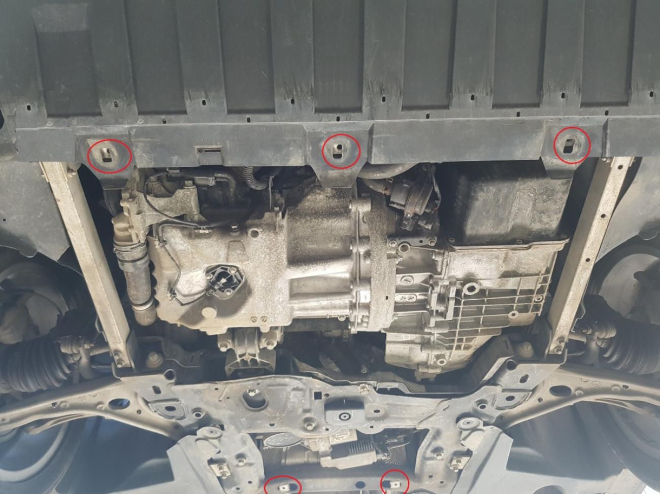 Bunnplate Stål Motor+ | Mercedes B-Class W246 (2011-2019) - 5