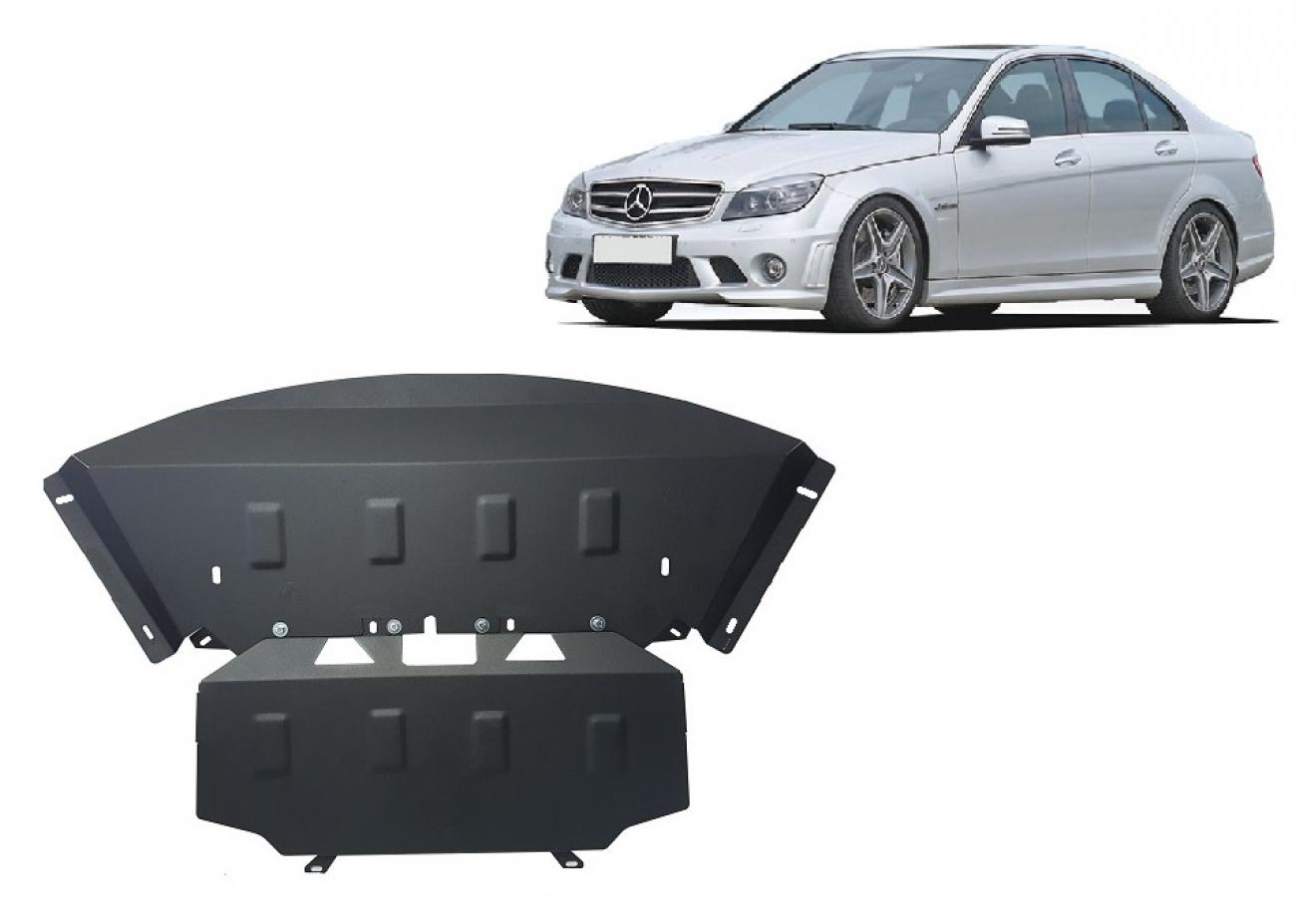 Skid plate Steel Engine+ | Mercedes C-Class W204 (2006-2014) - 2