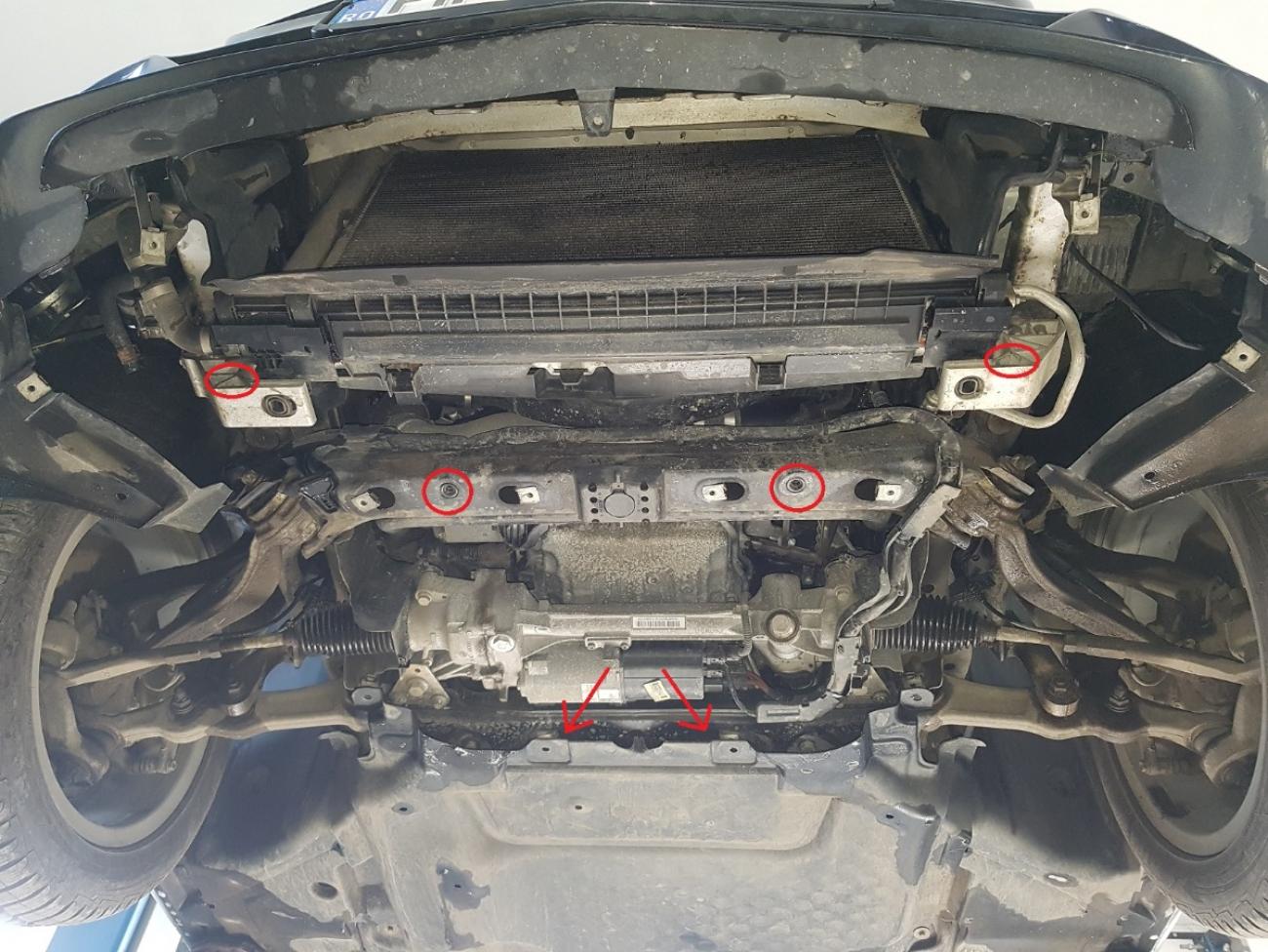 Skid plate Steel Engine+ | Mercedes C-Class W205 (2014-2021) - 3