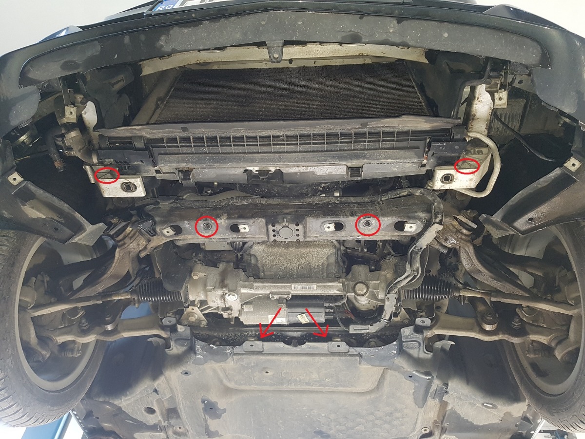 Proteção inferior em aço Motor+ | Mercedes C-Class W205 4x4 (2014-2021) - 4