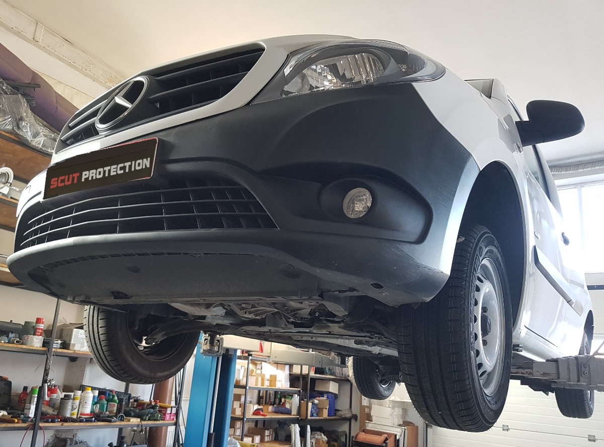 Protection inférieure en acier Moteur+ | Mercedes Citan W415 (2012-2021) - 6