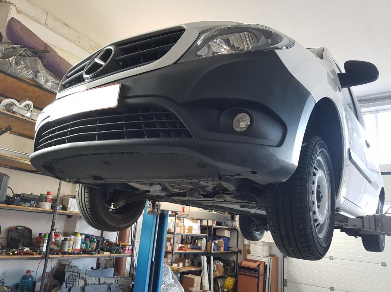 Pohjapanssari Teräs Moottori+ | Mercedes Citan W415 (2012-2021) - 8