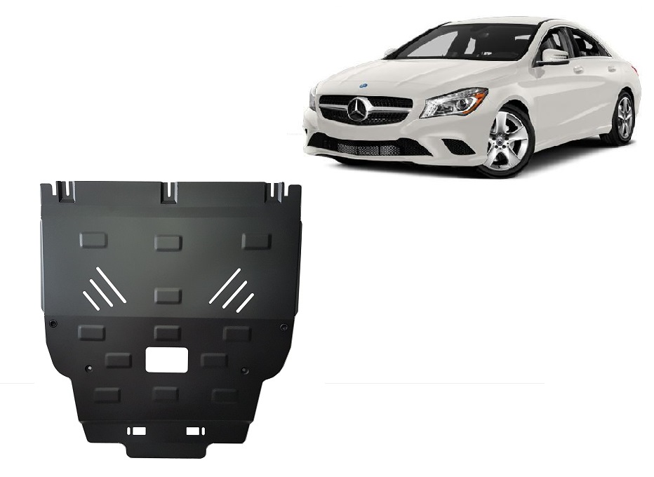 Skid plate Steel Engine+ | Mercedes CLA X117 (2013-2019) - 2