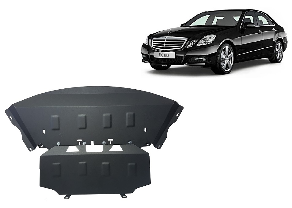 Stalen beschermplaat Motor+ | Mercedes E-Classe W212 (2009-2016) - 2