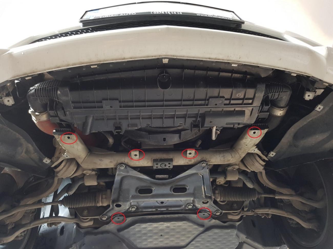 Hasplåt Stål Motor+ | Mercedes E-Classe W212 (2009-2016) - 4